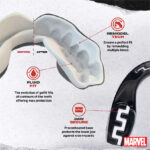 SafeJawz Marvel Venom-Man zaštitna guma za zube - Slika 4