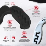 SafeJawz Skull zaštitna guma za zube - Slika 4