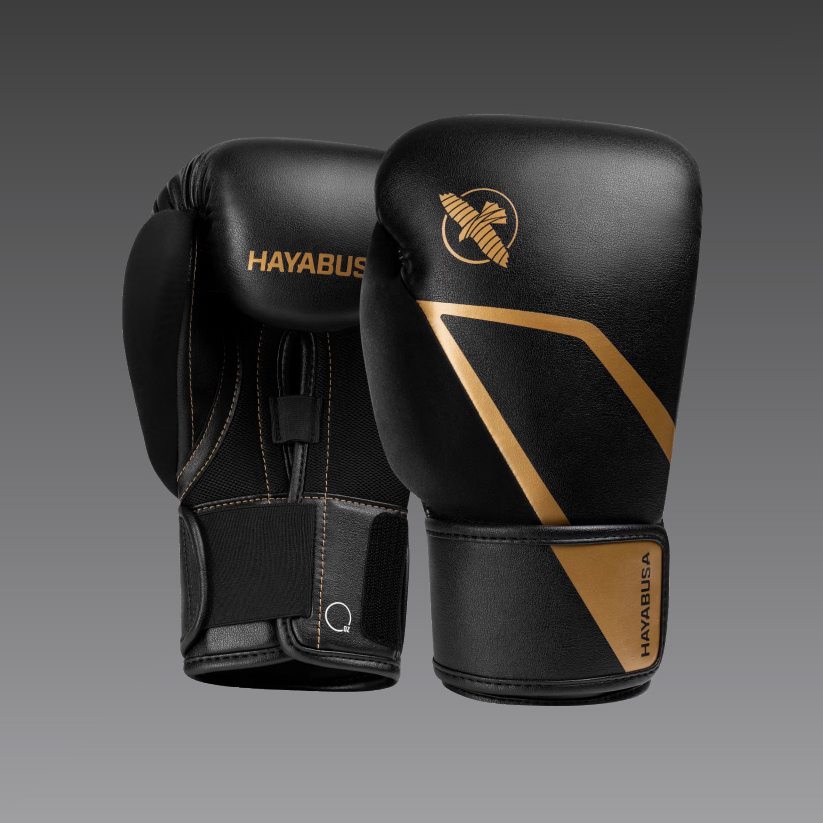 Hayabusa E1 Boxing Gloves Black Gold 1 Hayabusa E1 Boxing Gloves - Slika 1